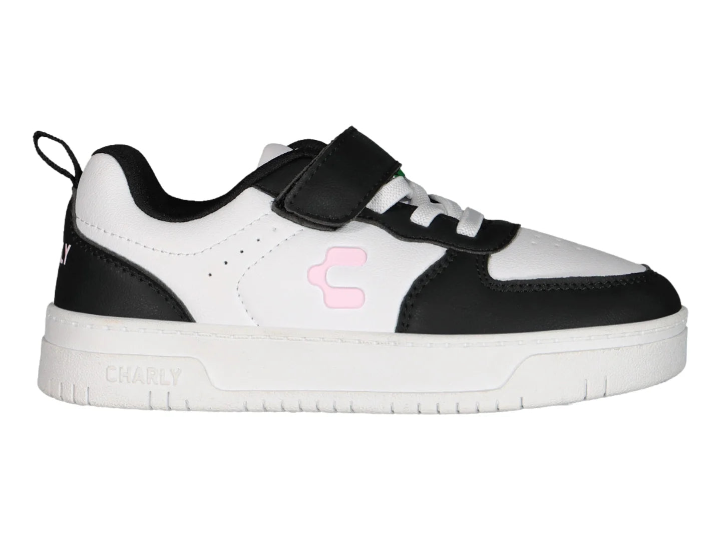 Tenis Charly Skurban Blanco y Negro para Niña