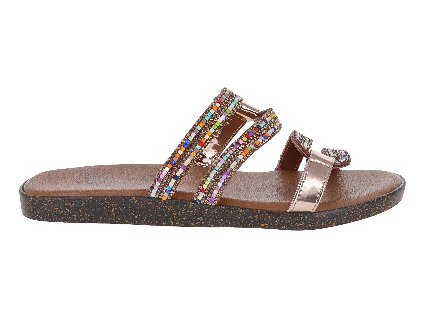 Sandalias Luna Rosa Multicolor para Mujer