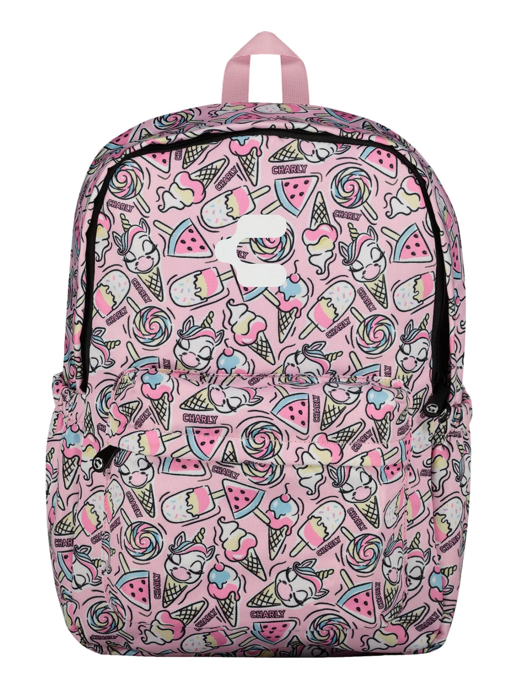 Set Mochila Charly Rosa