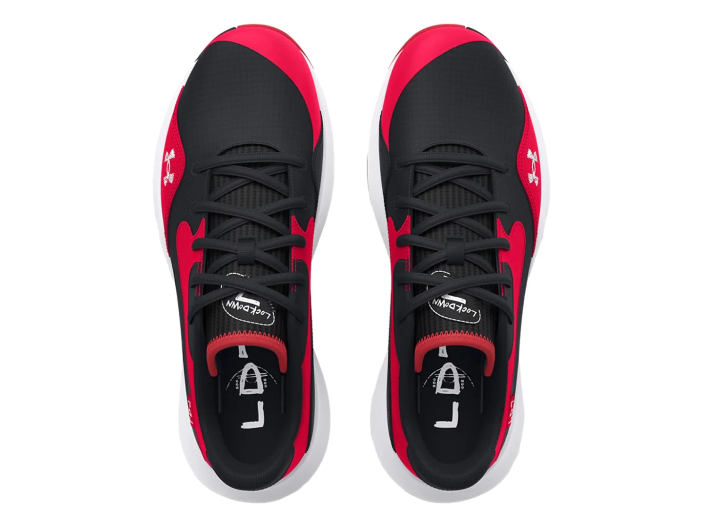 Tenis Under Armour Lockdown 7 Low Rojo para Hombre