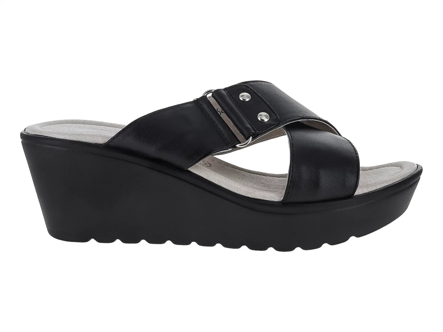 Sandalias Clinton Negro para Mujer