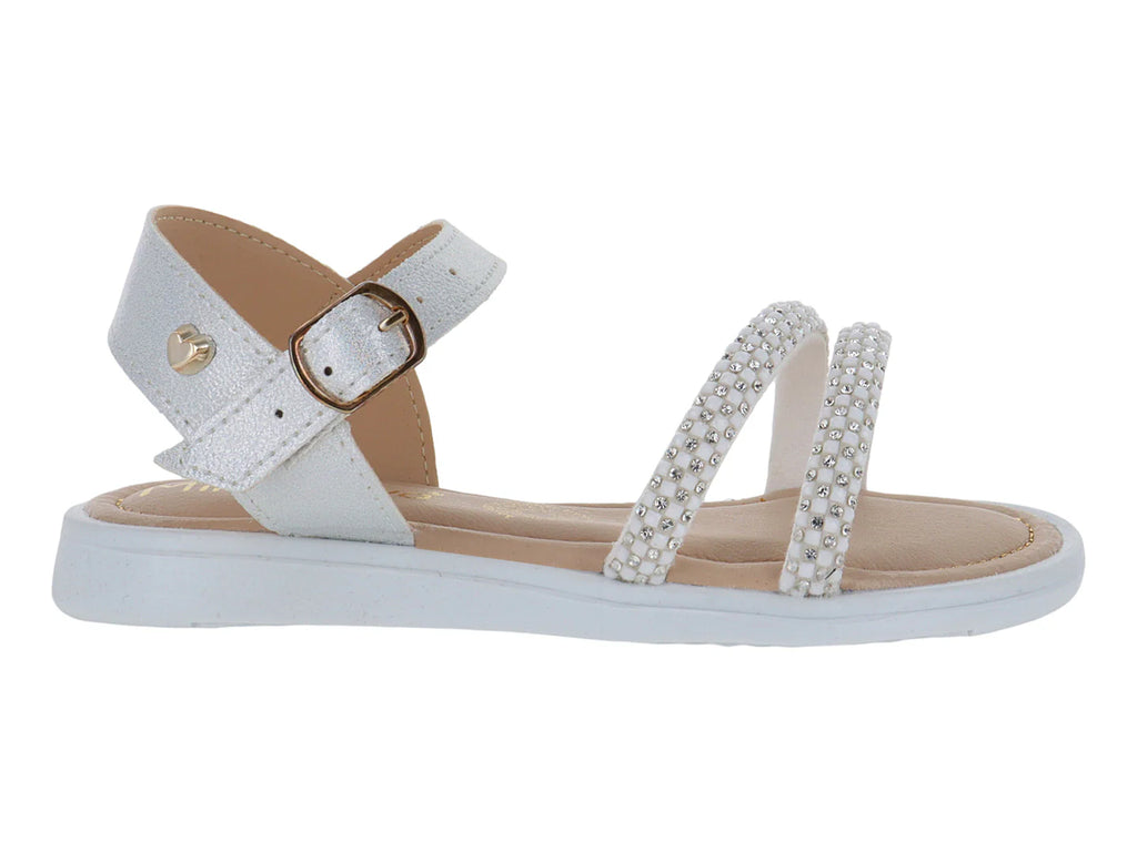Sandalias Miroslava Blanco para Niña