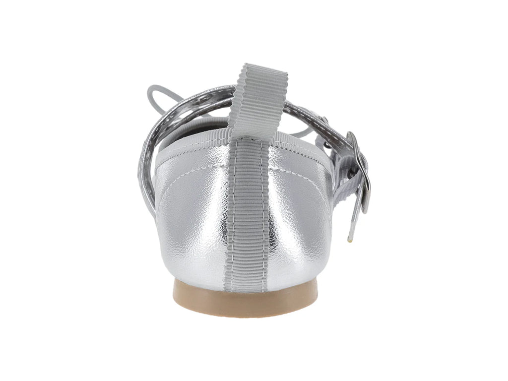 Zapatos Planos 4EVER Color Plata para Niña