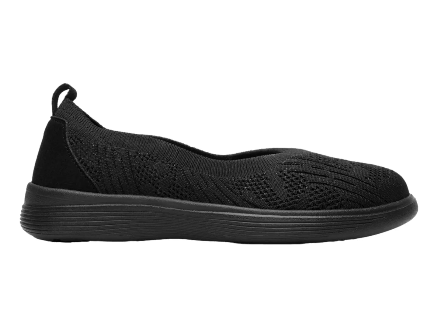Zapatos Planos Flexi Negro para Mujer