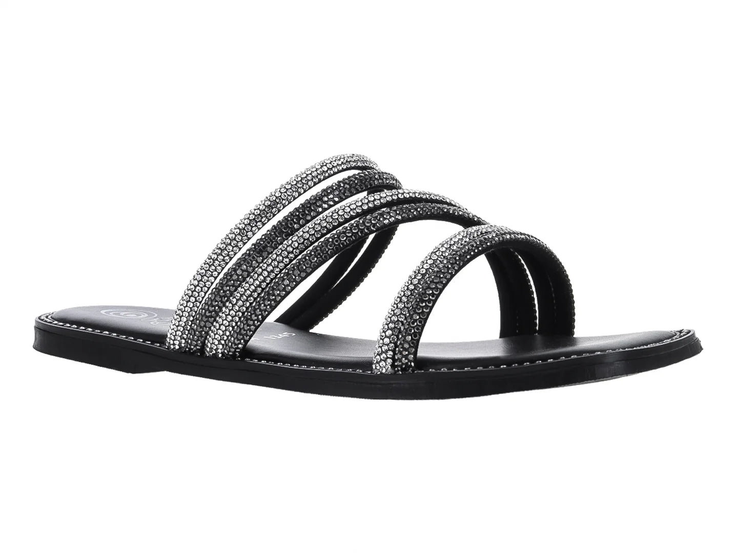 Sandalias Luna Rosa Negro para Mujer