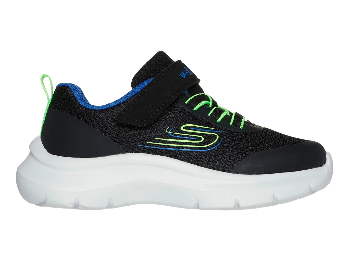 Tenis Skechers Go Run 400 V2 Negro y Amarillo para Niño