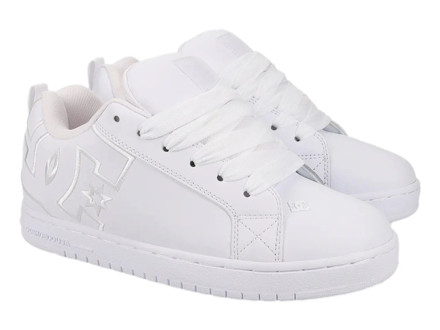 Tenis DC Shoes Court Graffik Blancos para Hombre