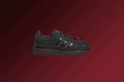 Adidas x CLOT Superstar Chinese New Year Core Black Carbon Gold Metallic
