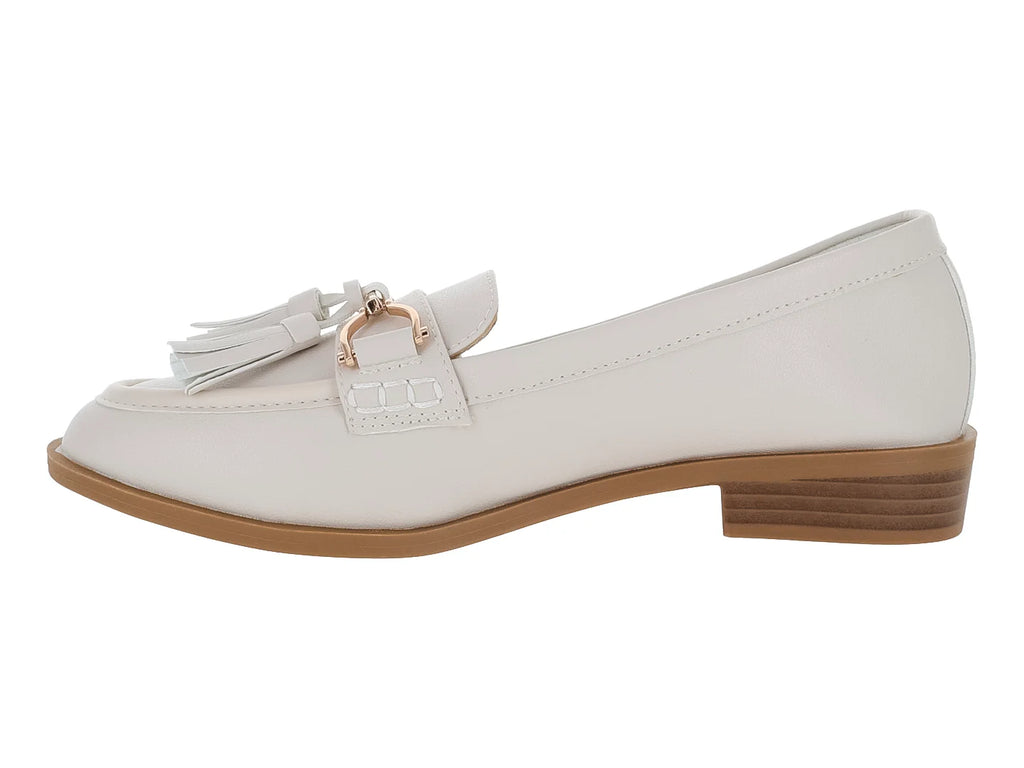 Mocasines ROZE Color Ivory para Mujer