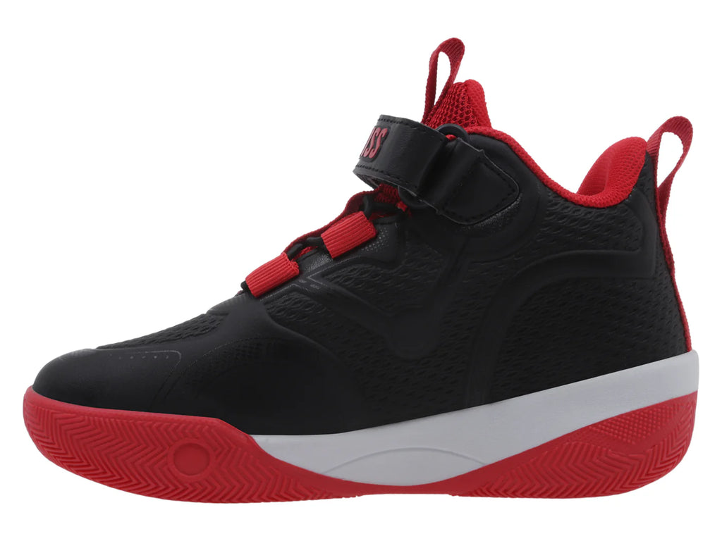 Tenis K SWISS Bronny CH Negro y Rojo para Niño
