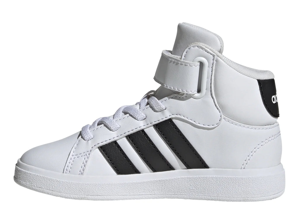 Tenis Adidas Grand Court Mid Blancos para Niño