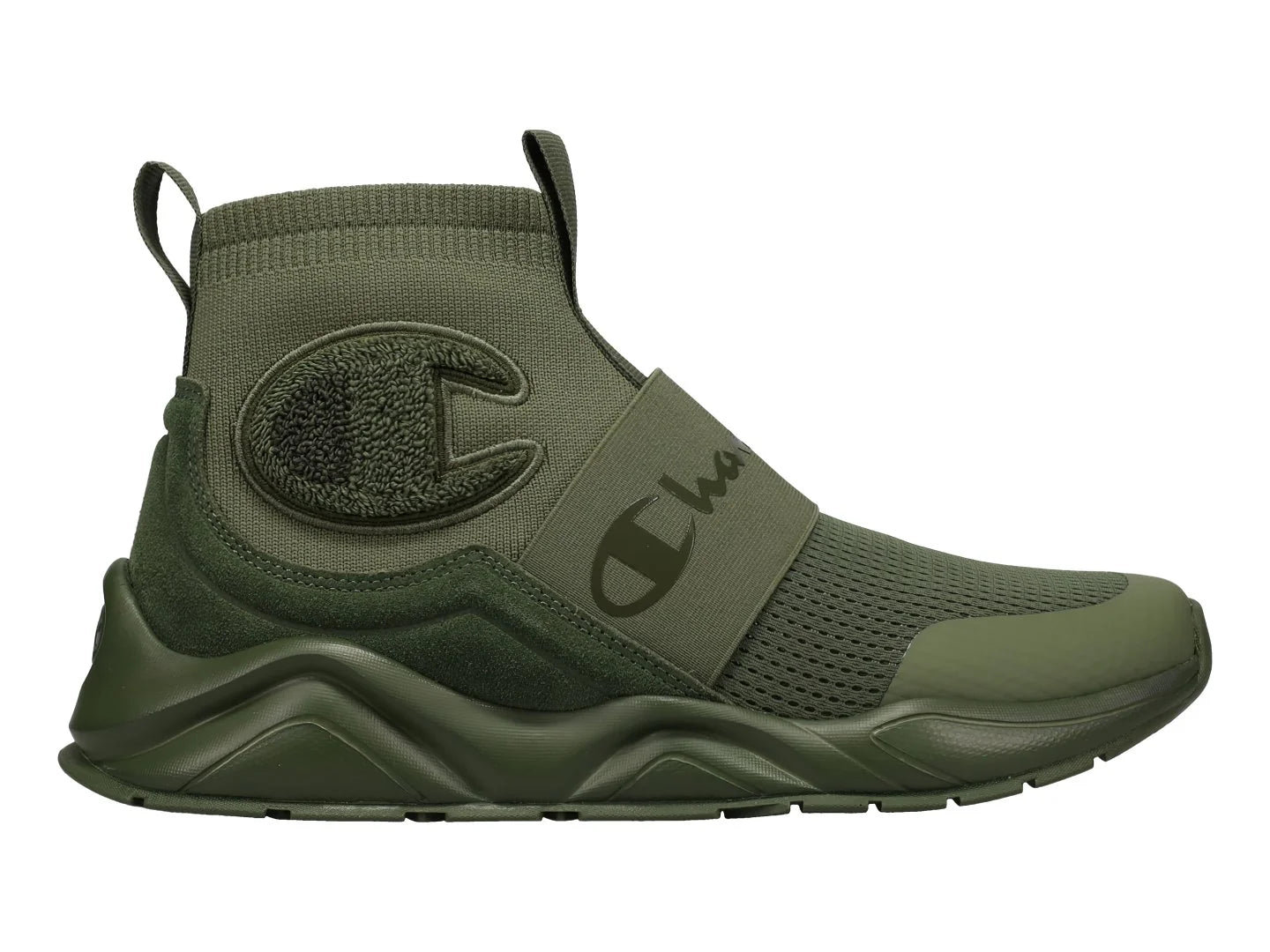 Tenis Champion Rally Pro Verde Oliva para Hombre