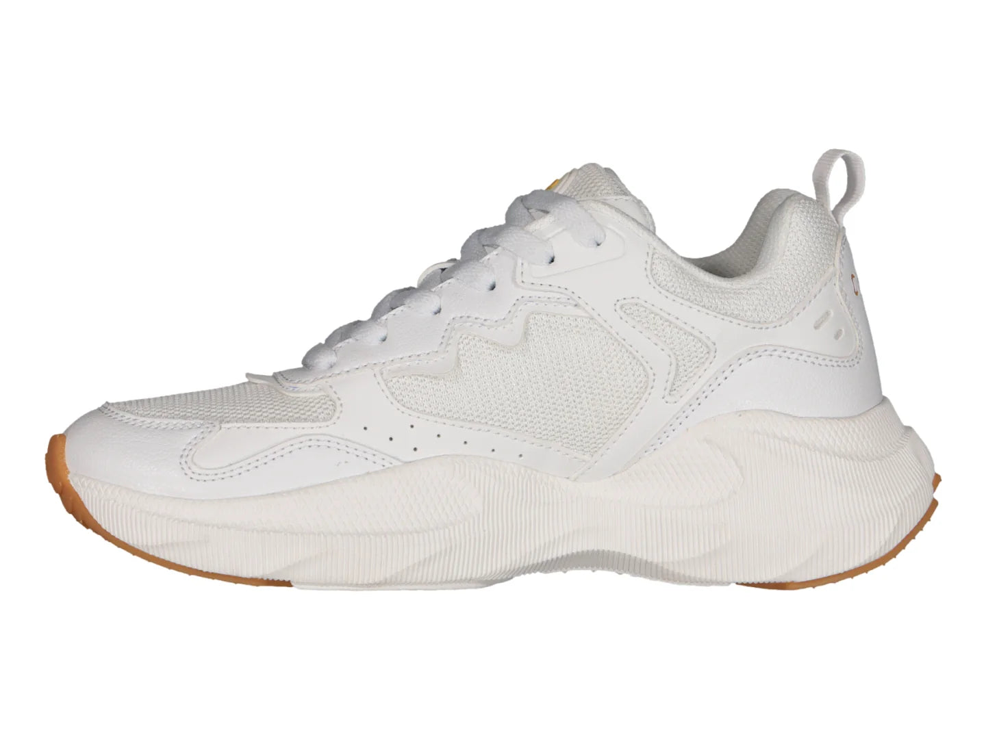 Tenis Charly Blanco y Oro para Mujer