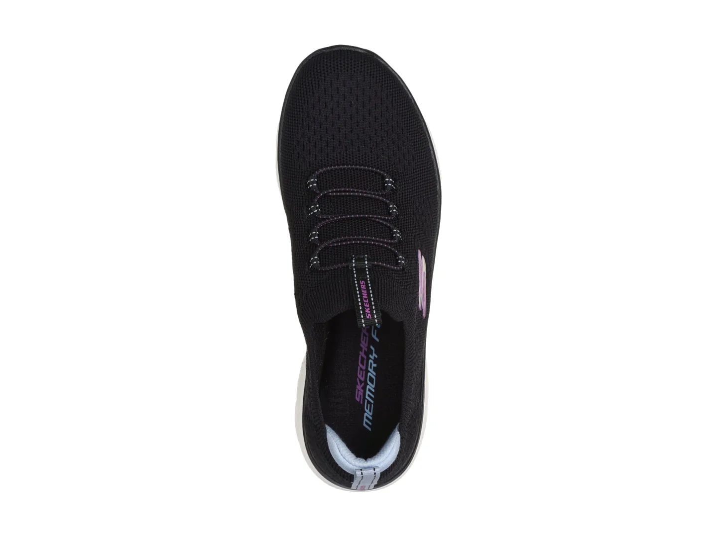 Tenis Skechers Summits Negro Multicolor para Mujer