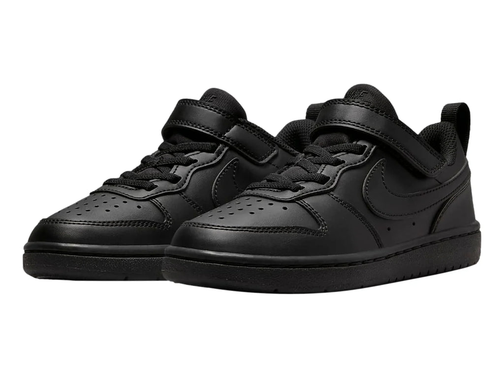 Tenis Nike Court Borough Low Recraft Negros para Niño