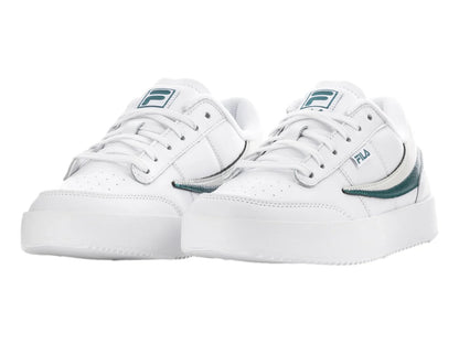 Tenis FILA Royalton Blanco y Verde para Mujer
