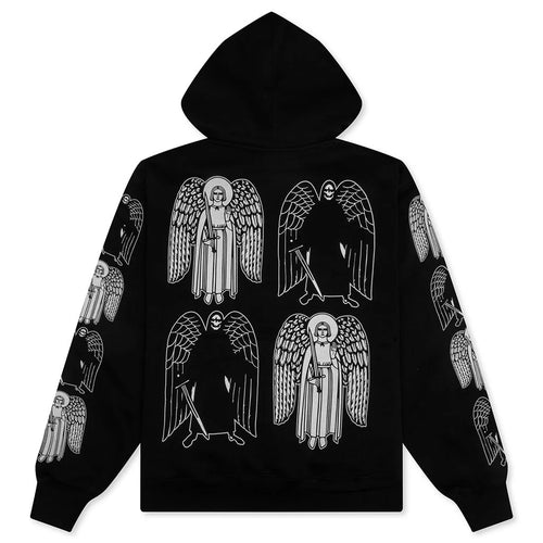 Angel Demon Hoodie Black