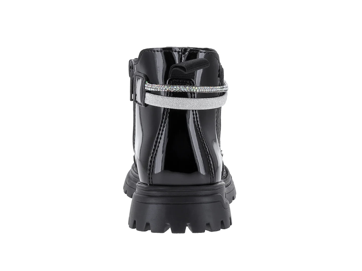 Botas YUYIN de Charol Negro para Niña