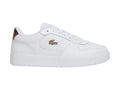 Tenis Lacoste Court Ace Blanco con Bronce para Mujer