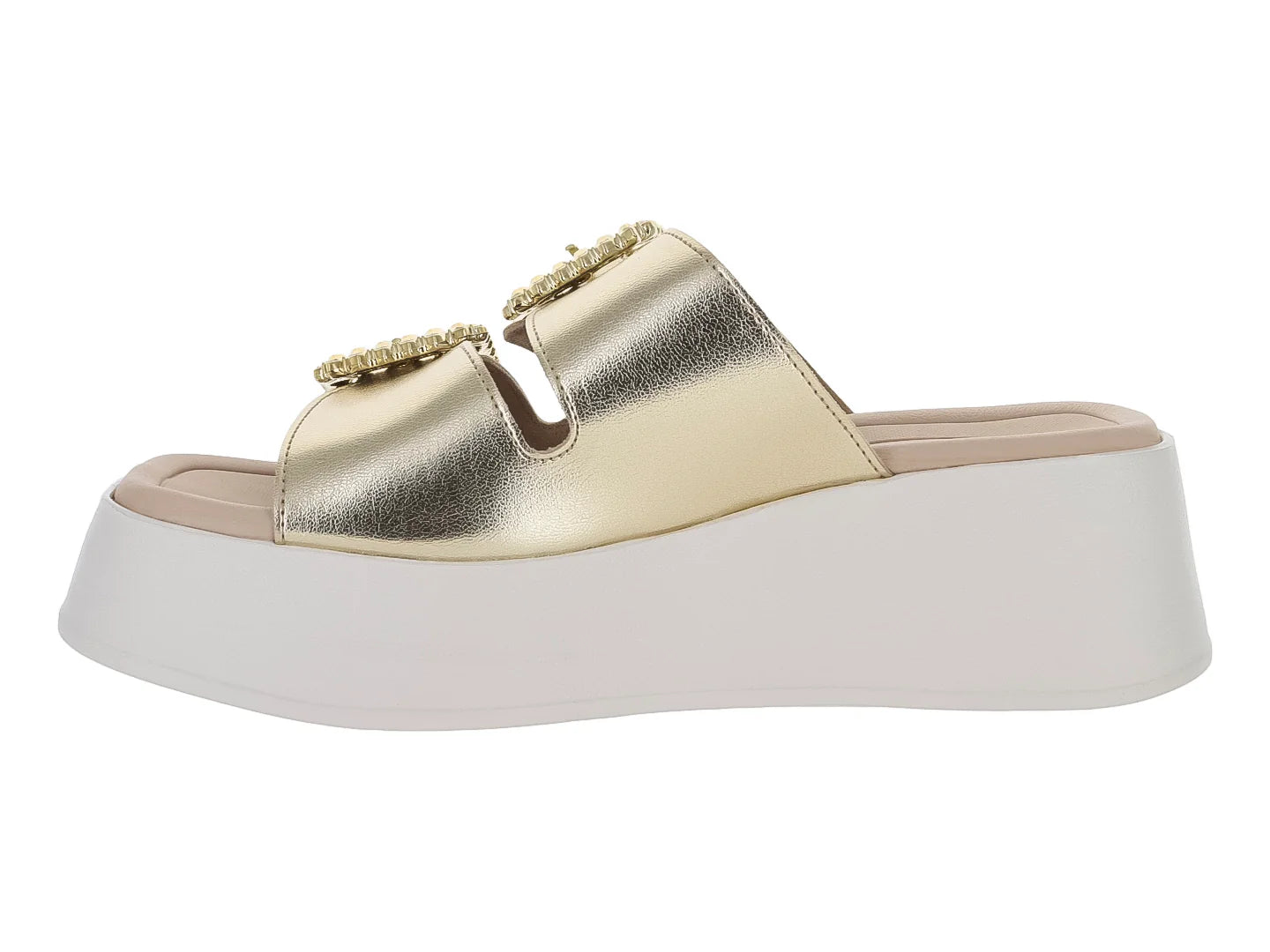 Sandalias Beira Rio Dorado para Mujer
