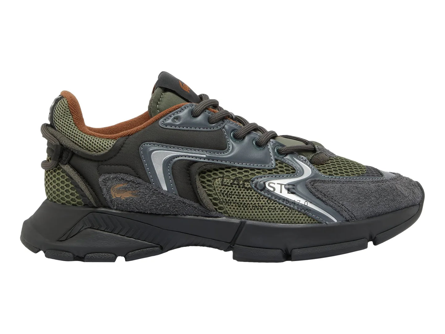 Tenis Lacoste L003 Neo Verde y Negro para Hombre