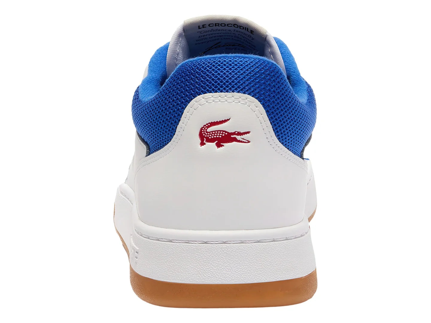 Tenis Lacoste Lineset 124 Blanco Rojo y Azul para Hombre