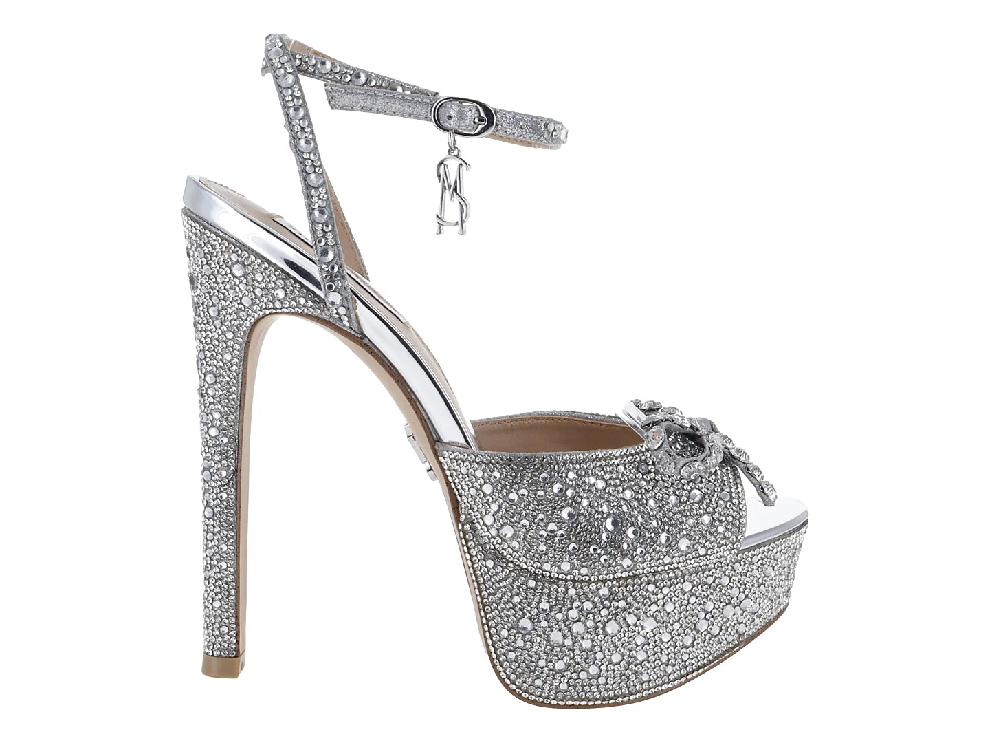 Sandalias Steve Madden Steppe Silver para Mujer
