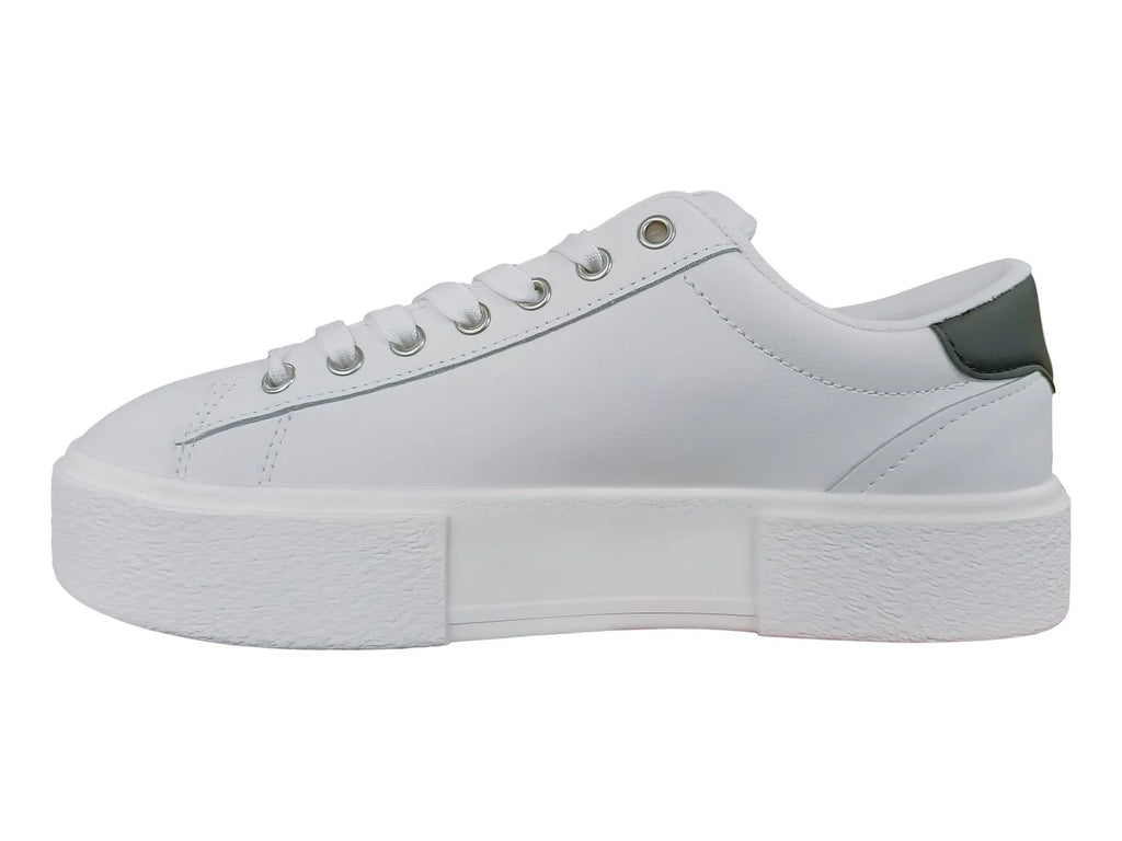 Tenis Tommy Hilfiger Foxing Flatform Blancos para Mujer