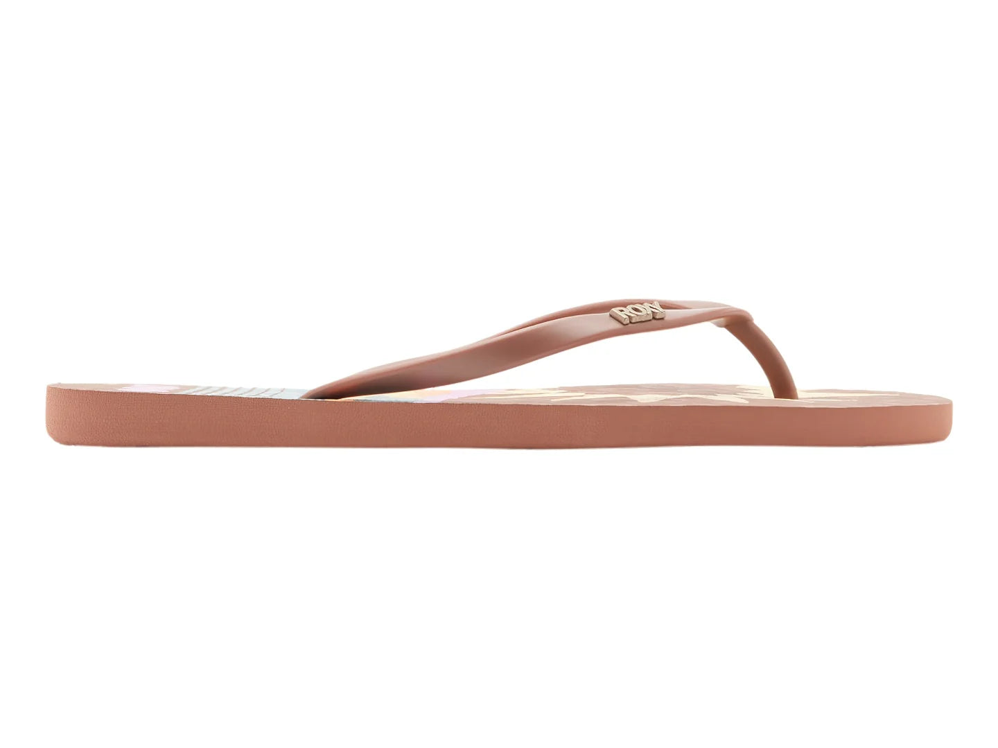 Sandalias ROXY Viva Stamp II Color Café para Mujer