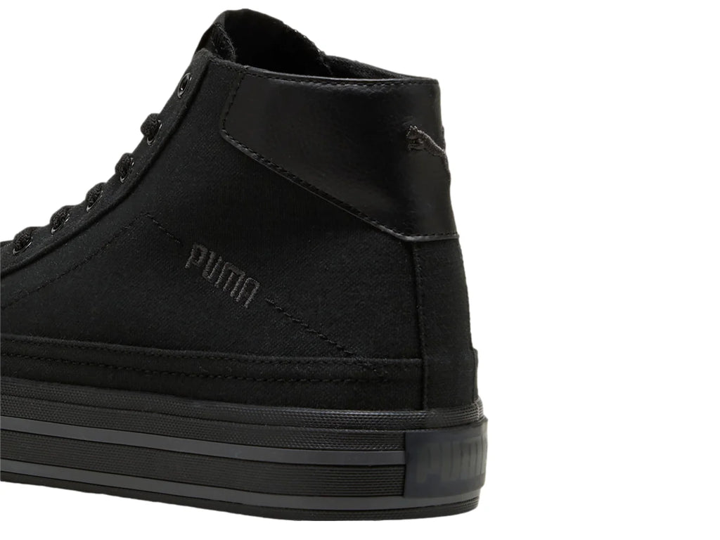 Tenis PUMA Court Classic Vulc Mid Negro para Hombre