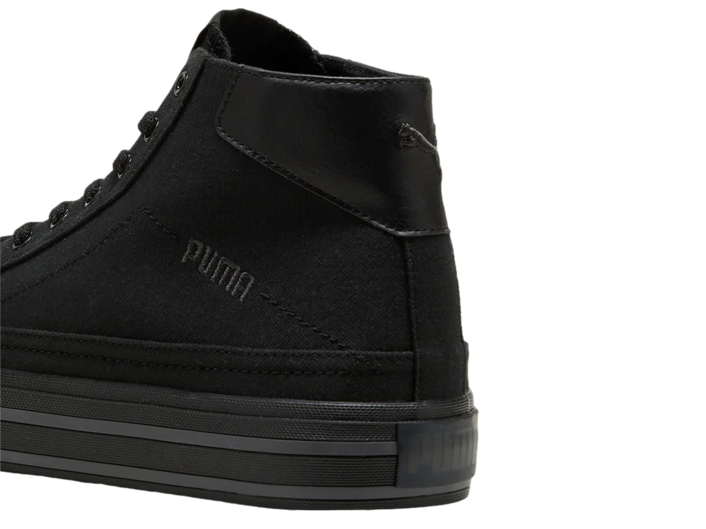 Tenis PUMA Court Classic Vulc Mid Negro para Hombre