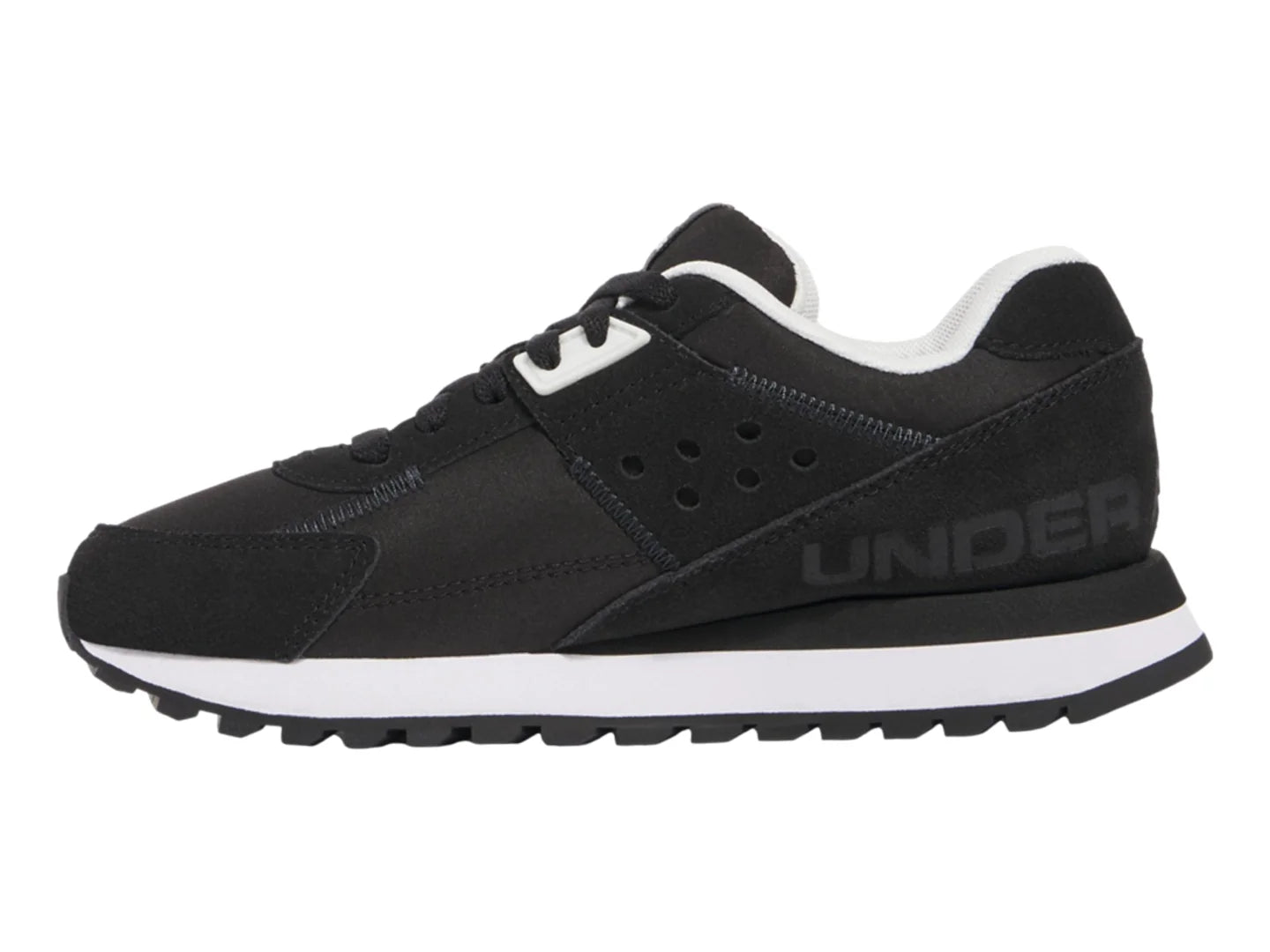 Tenis Under Armour GS Essential Runner Negro para Niño