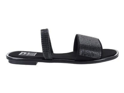 Sandalias Luna Rosa Negro para Mujer
