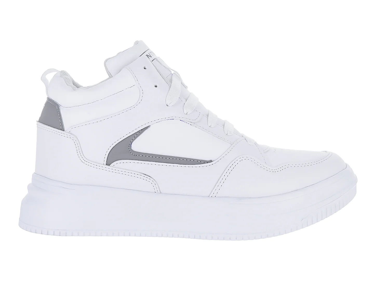 Tenis Andrax Casuales Blanco y Gris para Mujer