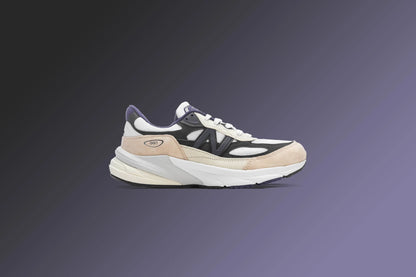 Made in USA 990v6 White Black Plum Phantom