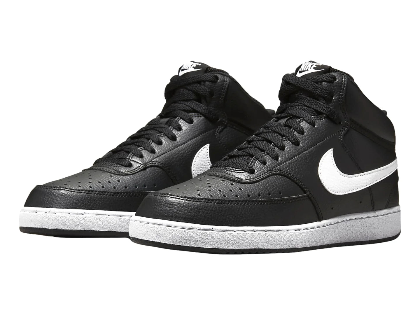 Tenis Nike Court Vision Mid Negro con Blanco para Hombre