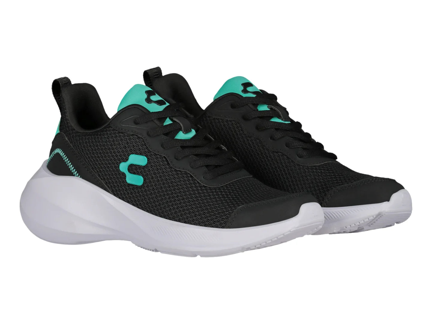Tenis Charly Negro con Aqua para Mujer