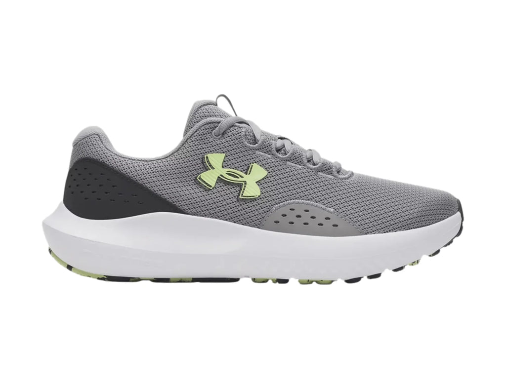 Tenis Under Armour UA Charged Surge 4 Gris para Hombre