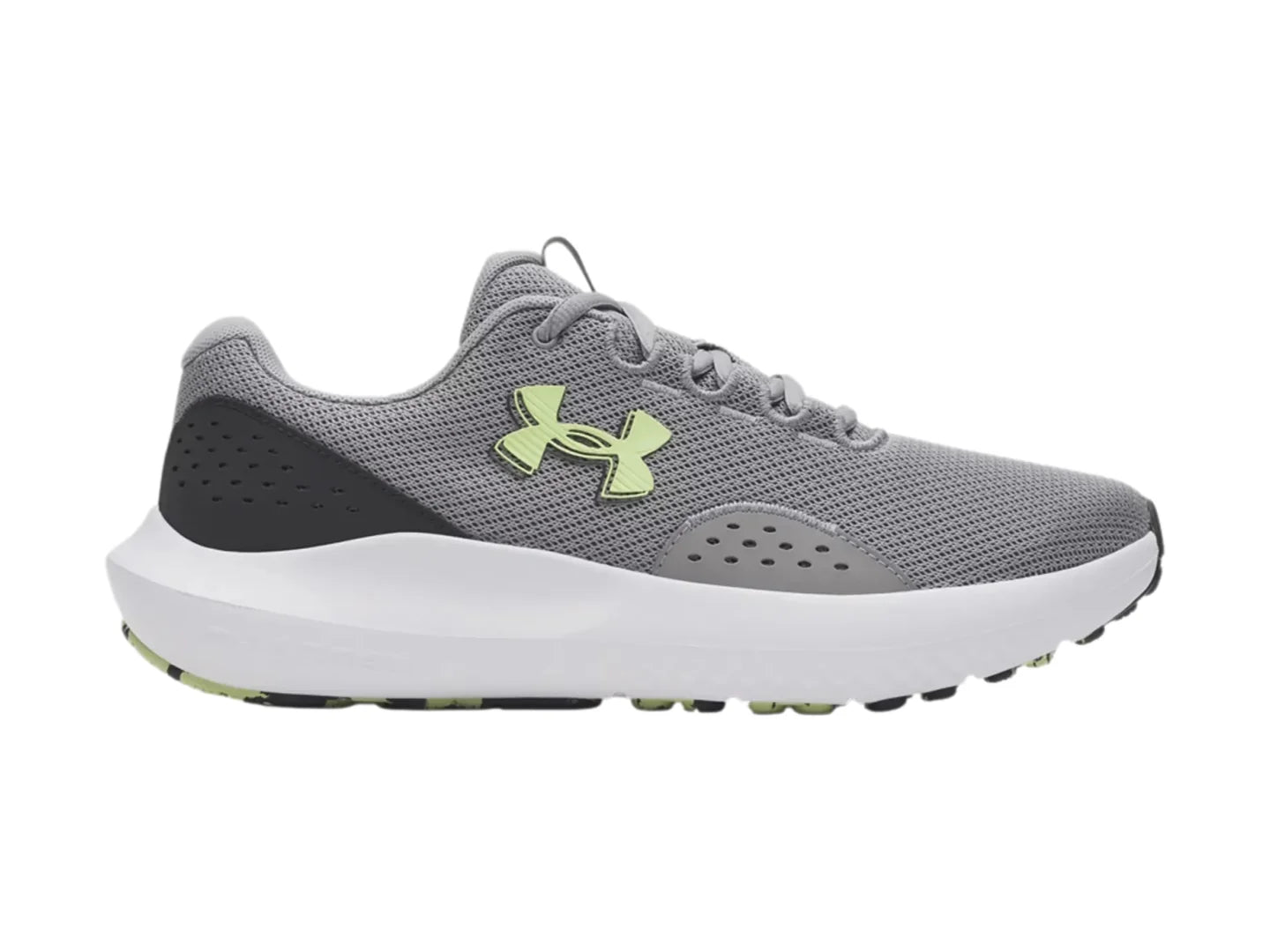 Tenis Under Armour UA Charged Surge 4 Gris para Hombre