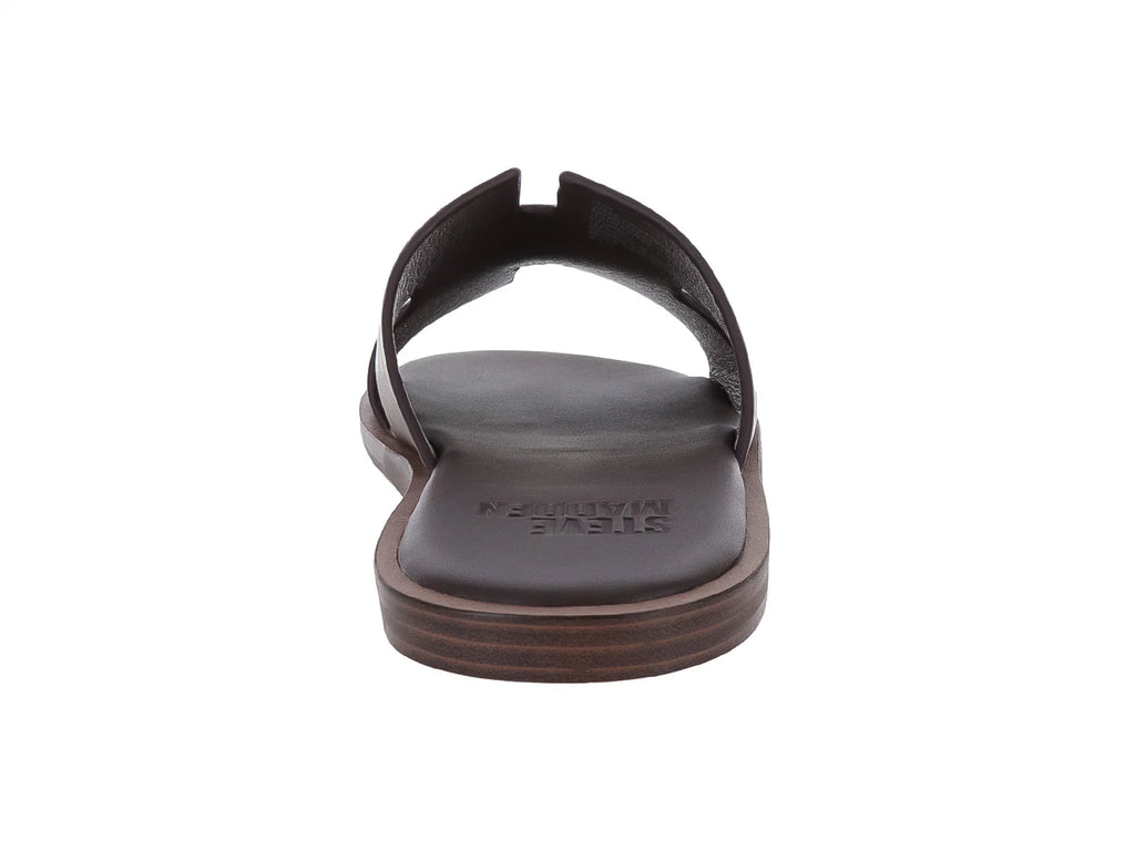 Sandalias Slide Steve Madden Color Café para Mujer