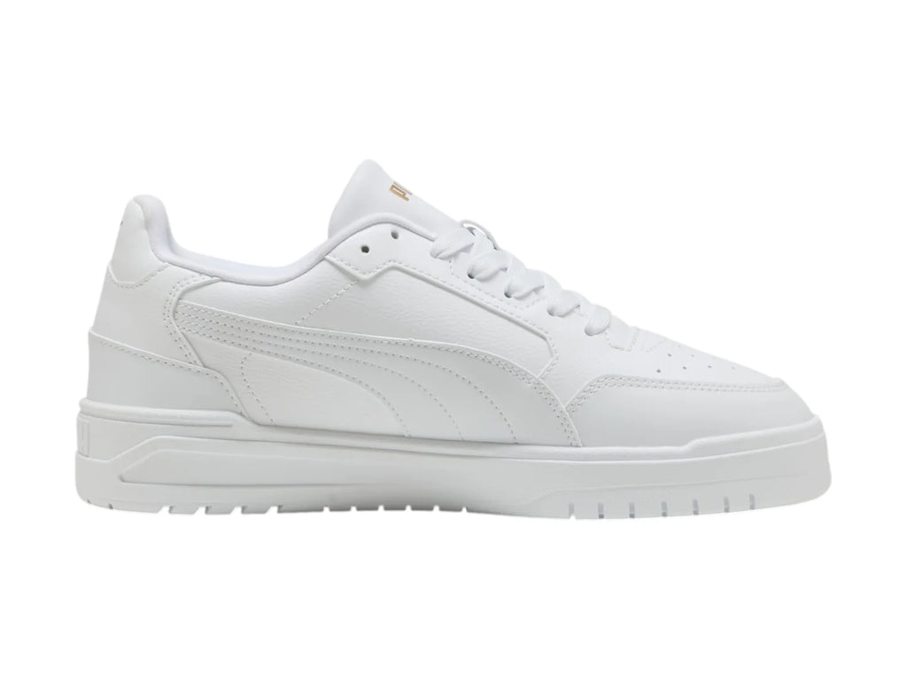 Tenis Puma Shuffle Downtown Blanco y Oro para Hombre