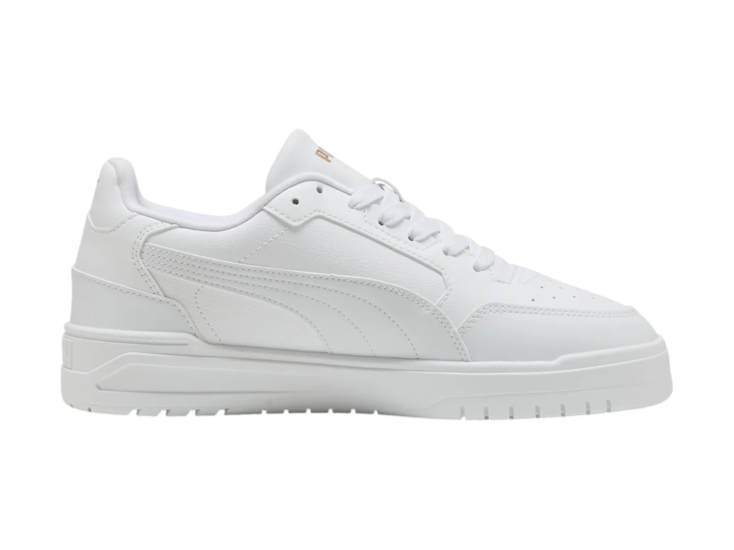 Tenis Puma Shuffle Downtown Blanco y Oro para Hombre