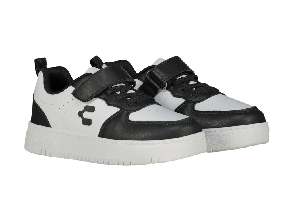 Tenis Charly Skurban Blanco y Negro para Niño