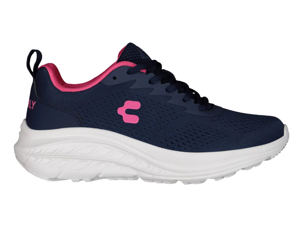 Tenis Charly Azul Marino y Fucsia para Mujer