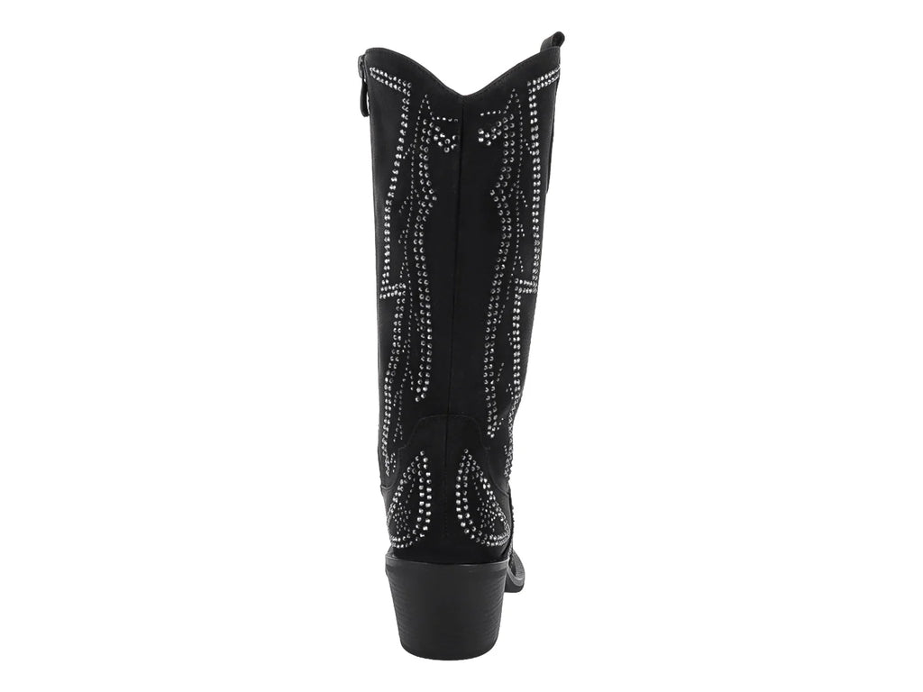 Botas Vaqueras ROZE Negro para Mujer