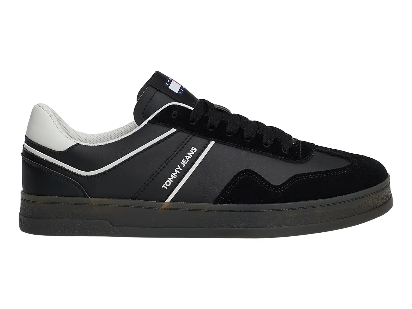 Tenis Tommy Hilfiger The Greenwich Retro Negro para Hombre