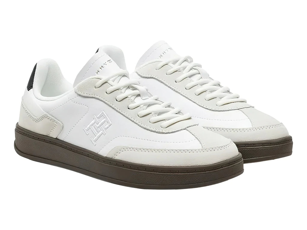 Tenis Tommy Hilfiger Heritage Court Blancos para Mujer