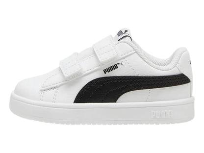 Tenis Puma Rickie Classic V Blanco y Negro para Niño
