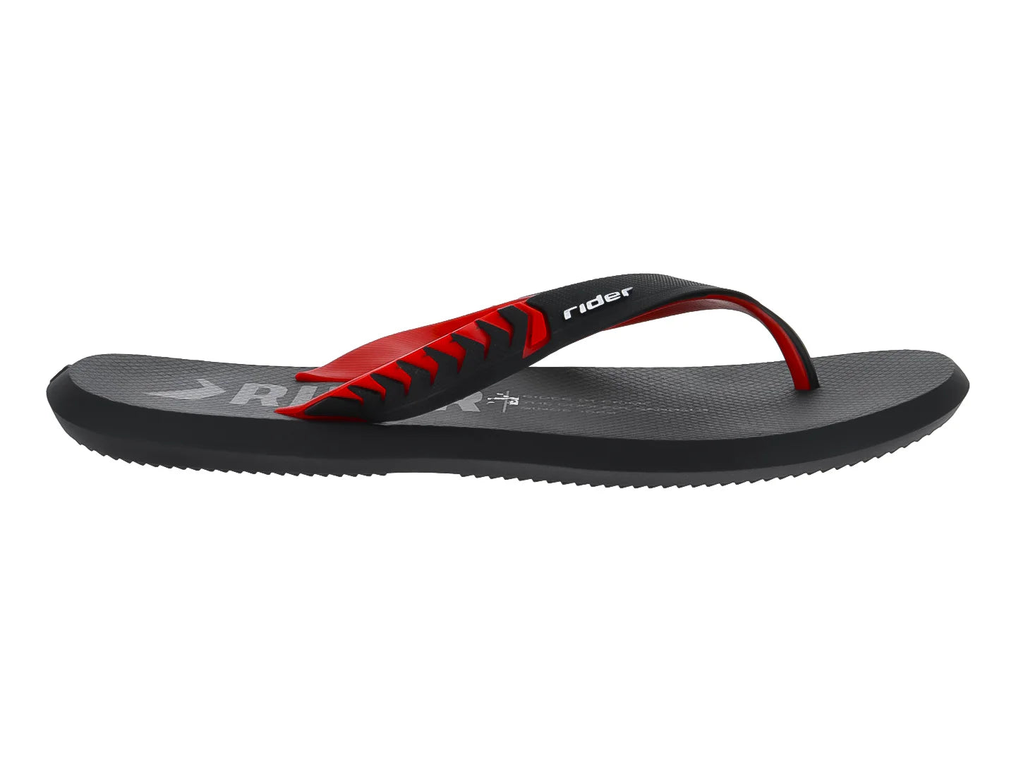 Sandalias Rider Negro Rojo para Hombre