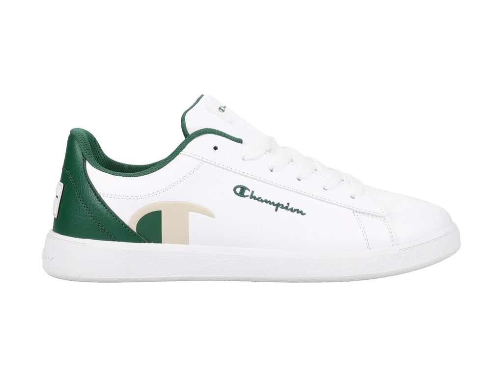 Tenis Champion Pure Blanco y Verde para Hombre